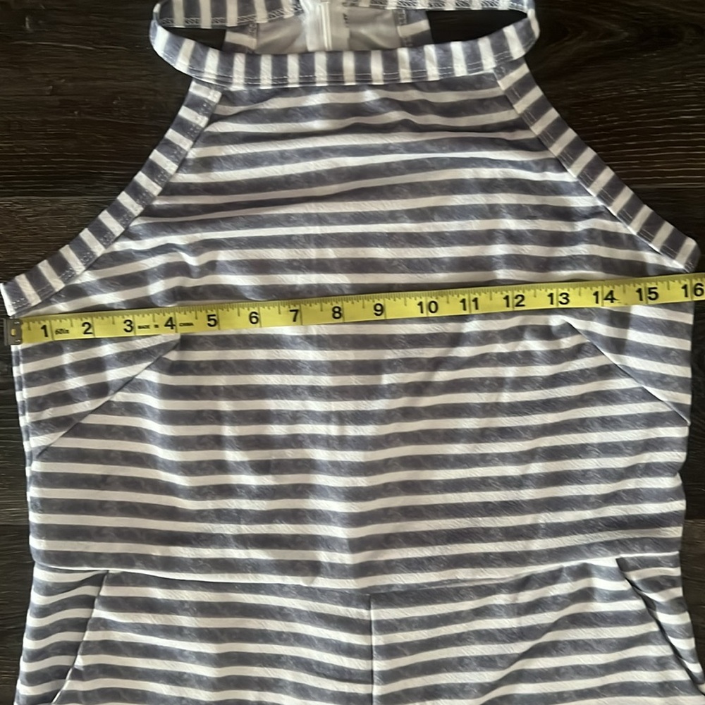 Striped Romper - Picture 6 of 11